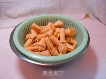Make A tofu congee step 0