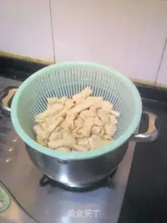 Make A tofu congee step 1