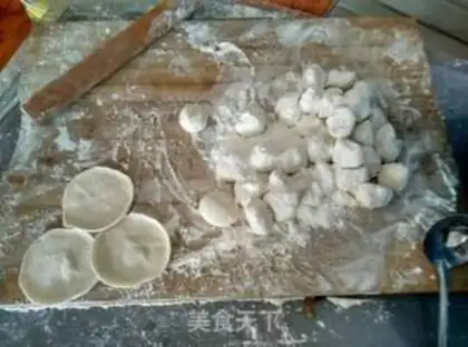 Make Egg dumplings step 4
