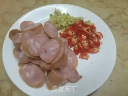 Make Dutch soy sausage step 1