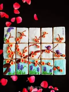 Make Birds and flowers step 22