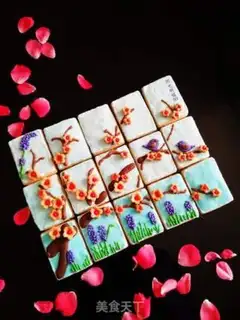 Make Birds and flowers step 23