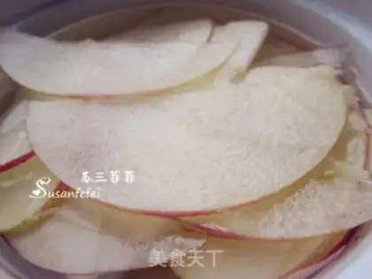 Make Baked apple chips step 2