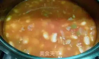 Make White bean stew step 13