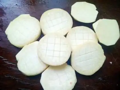 Make Apricot mushroom step 2