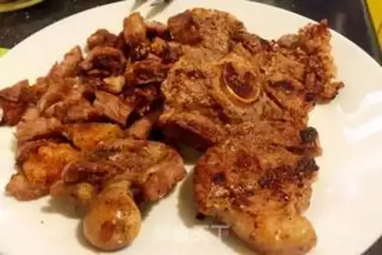 Make Fried lamb leg step 5