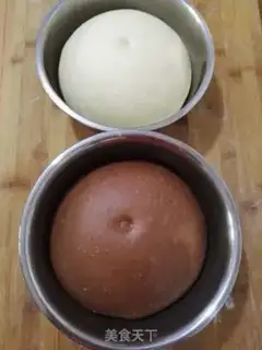 Make Double-coloured toast step 9