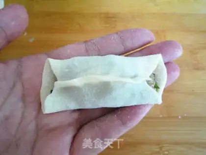 Make Pork pan sticker step 10