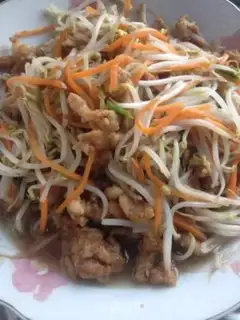 Make Spring rolls step 7