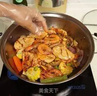 Make Yellow-sung-juice pan step 5