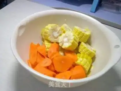 Make Carrot corn soup step 2