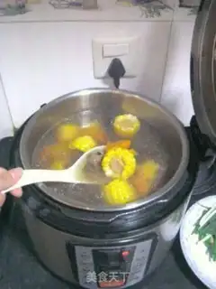 Make Carrot corn soup step 6