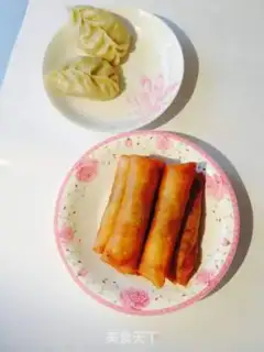 Make Spring rolls step 14