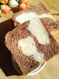 Make Double-coloured toast step 21