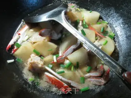 Make Carrots boil crabs step 10