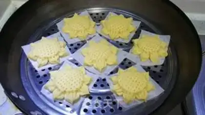 Make Corn buns step 8
