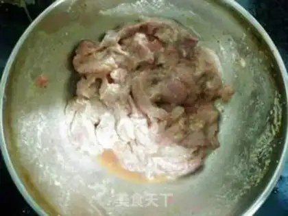 Make Beef rice step 1