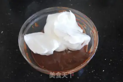 Make Rose chocolate roll step 6