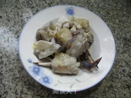 Make A thousand cards of cooking crabs step 1