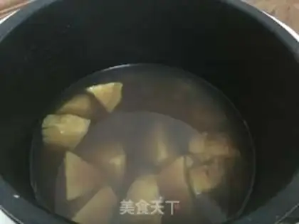 Make The green bean rice step 3