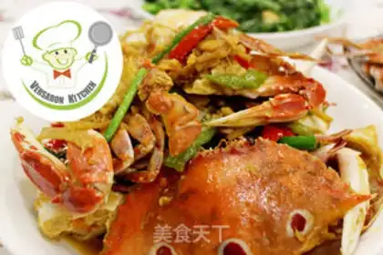 Make Hot, hot crabs step 5