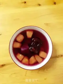 Make Potato apples in sweet water step 5