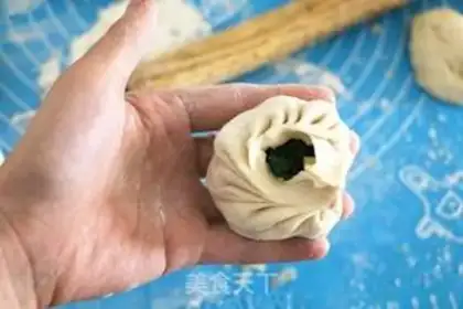 Make Frozen bean buns step 8