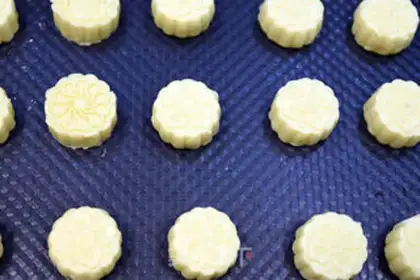 Make Milk moon cake step 12