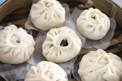 Make Frozen bean buns step 10