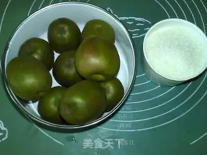 Make ♪ Red-heart monkey peach jam ♪ step 0
