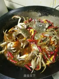 Make Spicy crabs step 5