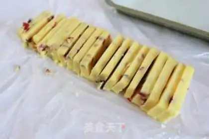 Make Cranberry cookies step 6