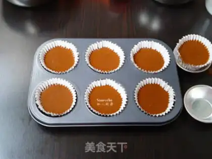 Make Chocolate minicakes step 7