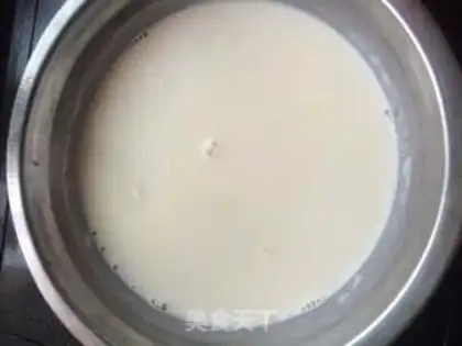 Make Coconut cream step 1