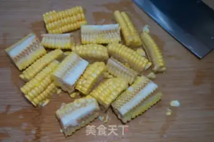 Make Corn steak soup step 2