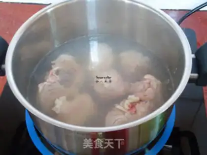 Make Corn spinal soup step 2