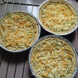 Make Butter bacon cheese pie step 13