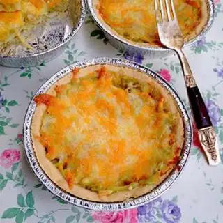 Make Butter bacon cheese pie step 15