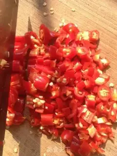 Make Hunan pepper step 1