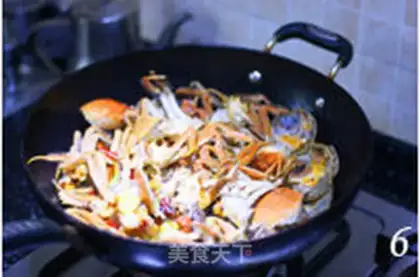 Make Spicy crabs step 5
