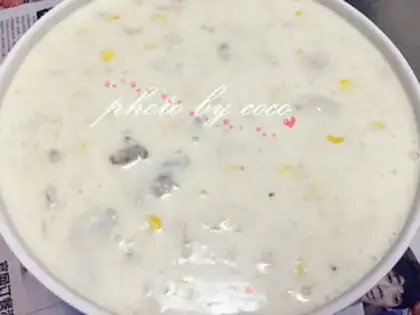 Make Chicken mushrooms and rice soup step 11