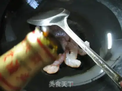 Make Crayfish tofu step 2