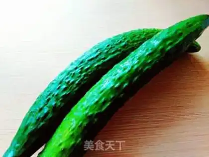 Make Cucumber egg dumplings step 0