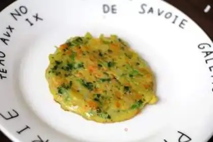 Make Cod vegetable rice cake step 7