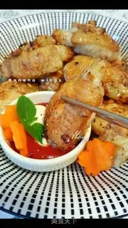 Make Banana chicken wings step 10