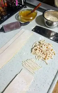 Make Coconut Sakima step 1