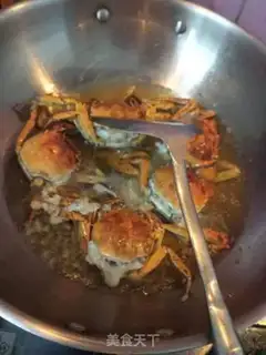 Make Red burning crabs step 1