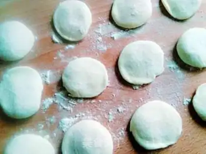 Make Cucumber egg dumplings step 14
