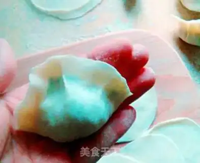 Make Cucumber egg dumplings step 18
