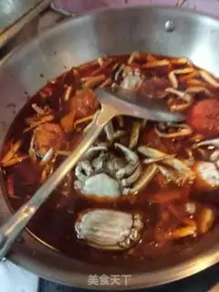 Make Red burning crabs step 6